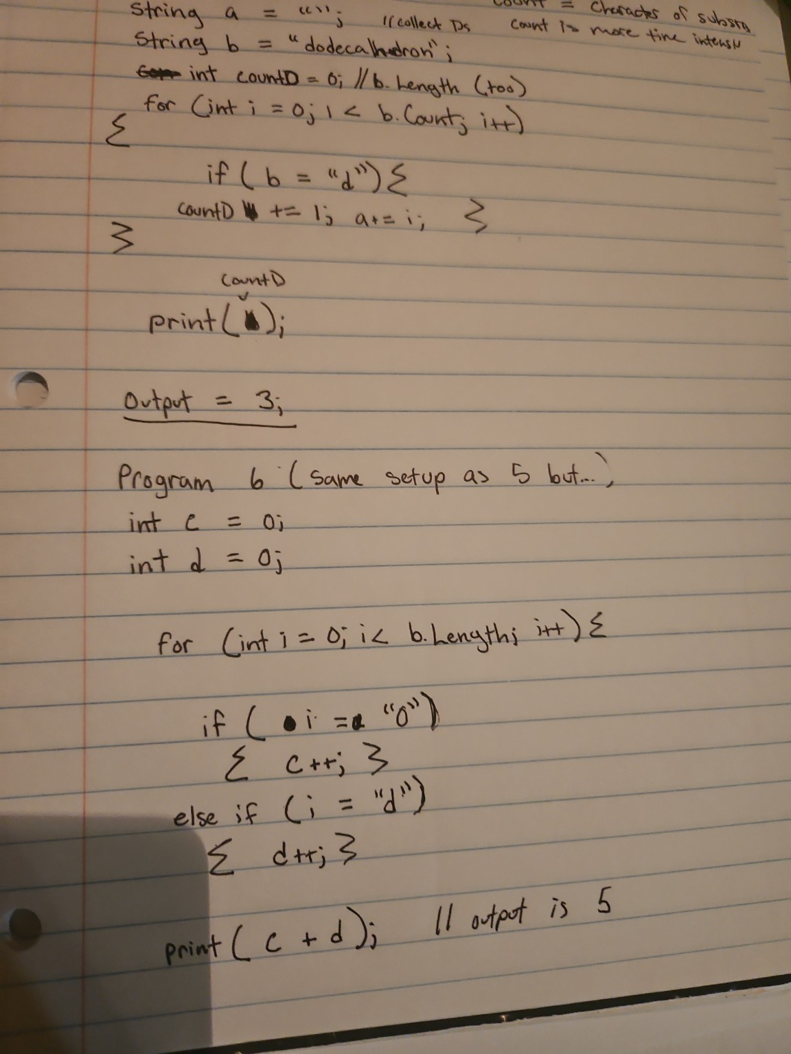 Realizing the logic is correct