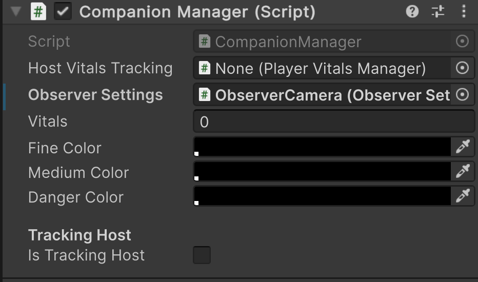 CompanionView Mockup
